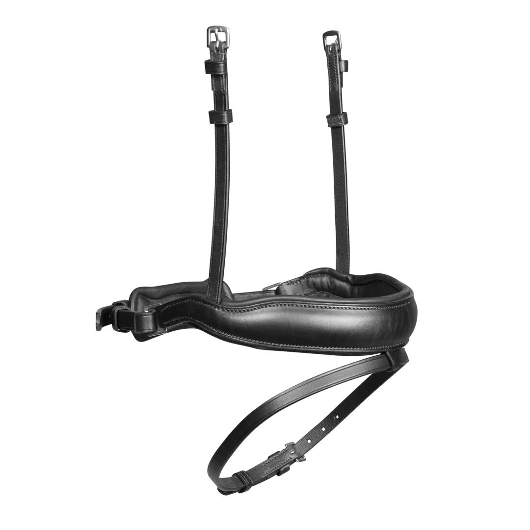 Picture of Noseband, Shires Velociti Lusso Dressage Flash Noseband, Black, Havana, 3 Sizes