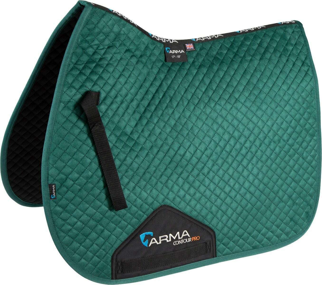 Picture of Shires Arma Suede Saddlecloth | 2 Sizes | 8 Colours | Ultra Dri Zone