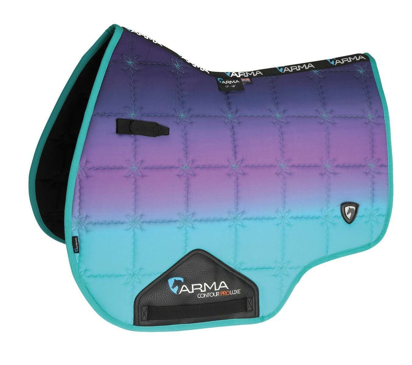 Picture of Shires Arma Ombre Saddlecloth | 3 Sizes | 3 Colour Options