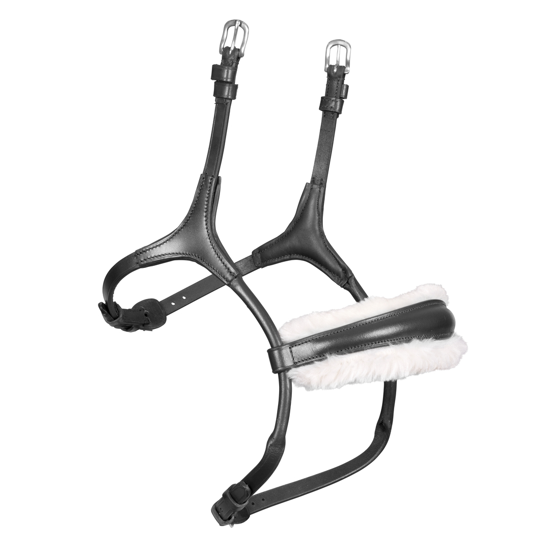 Picture of Shires Velociti Rapida Fleece Rolled Noseband | 2 Colours | 4 Sizes
