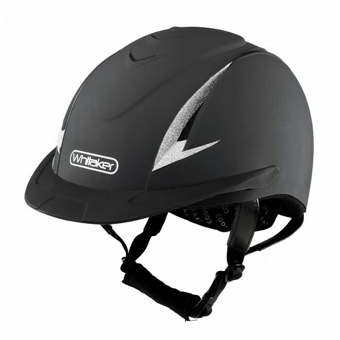 Picture of Whitaker NRG Sparkly Horse Riding Hat, Dial Fit | SEI ASTM F1163-15 VG1 Standard