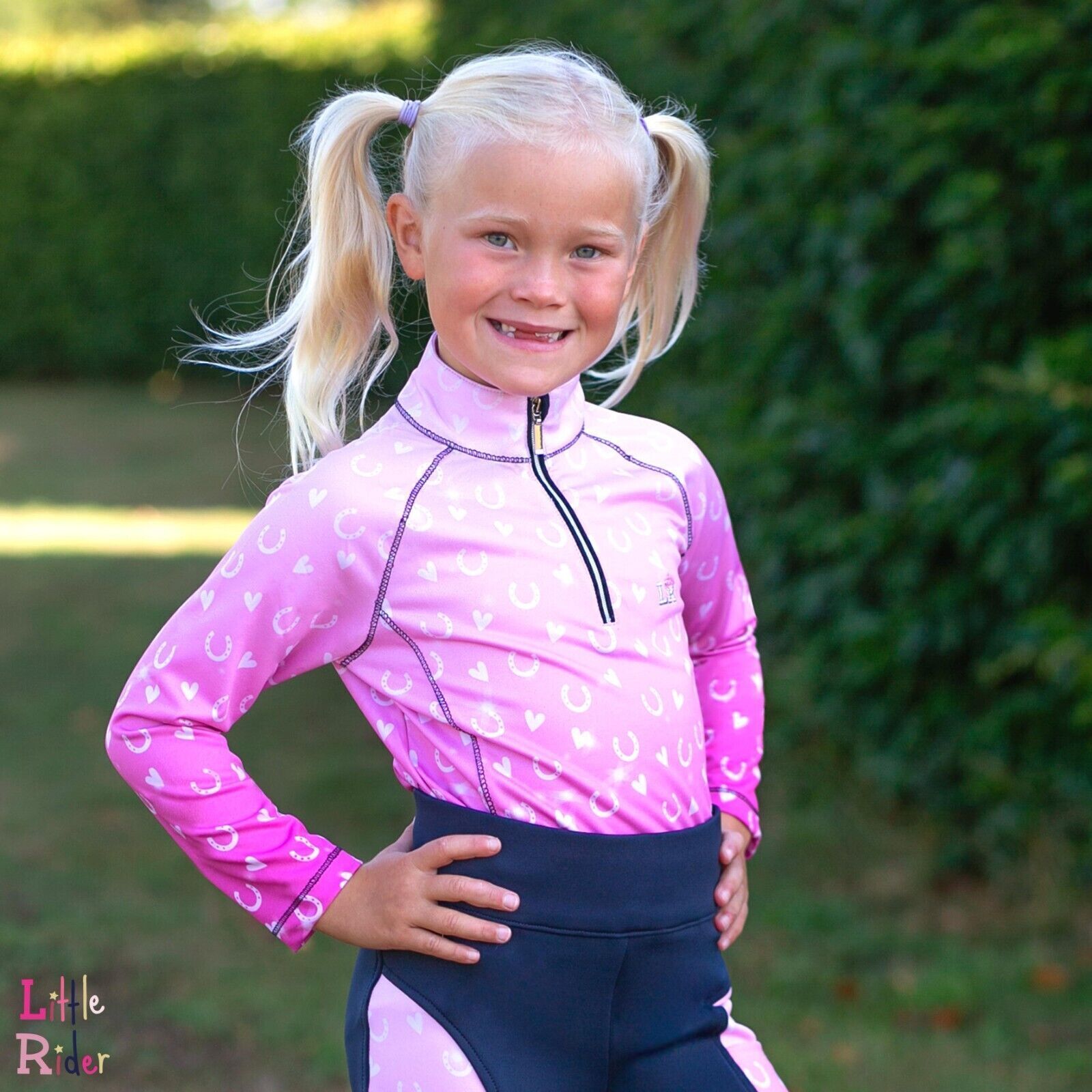 Picture of HY Children's Base Layer Pony Fantasy by Little Rider, Breathable Stretchy 4 Way