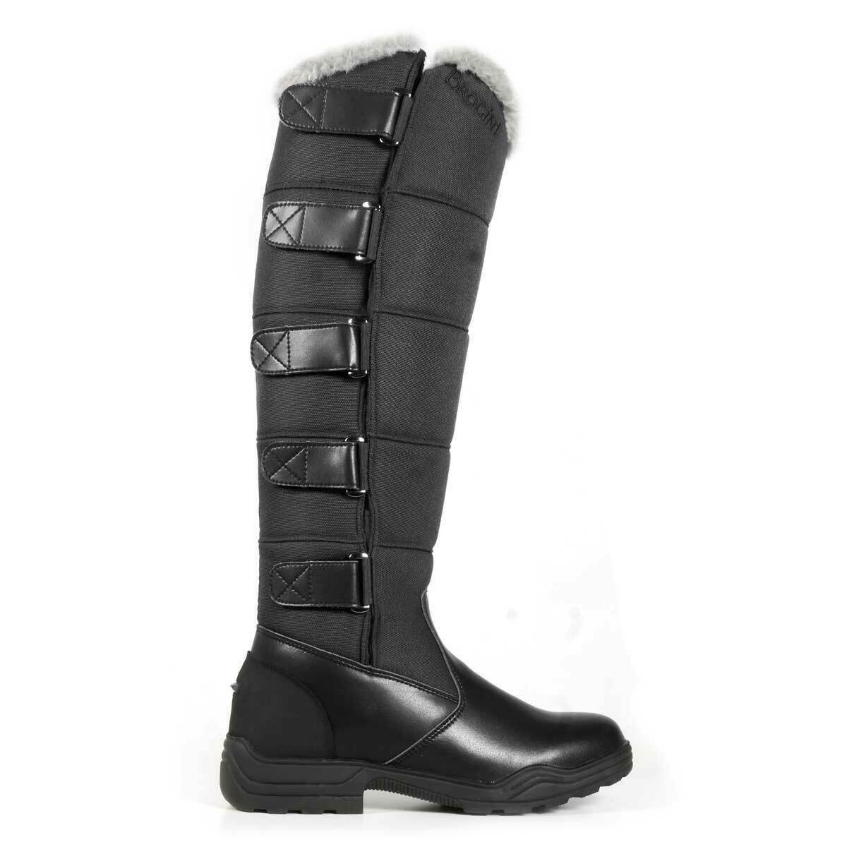 Picture of Brogini Kendal Long Boots Winter Warm Yard/Riding Casual Walking Country Boots