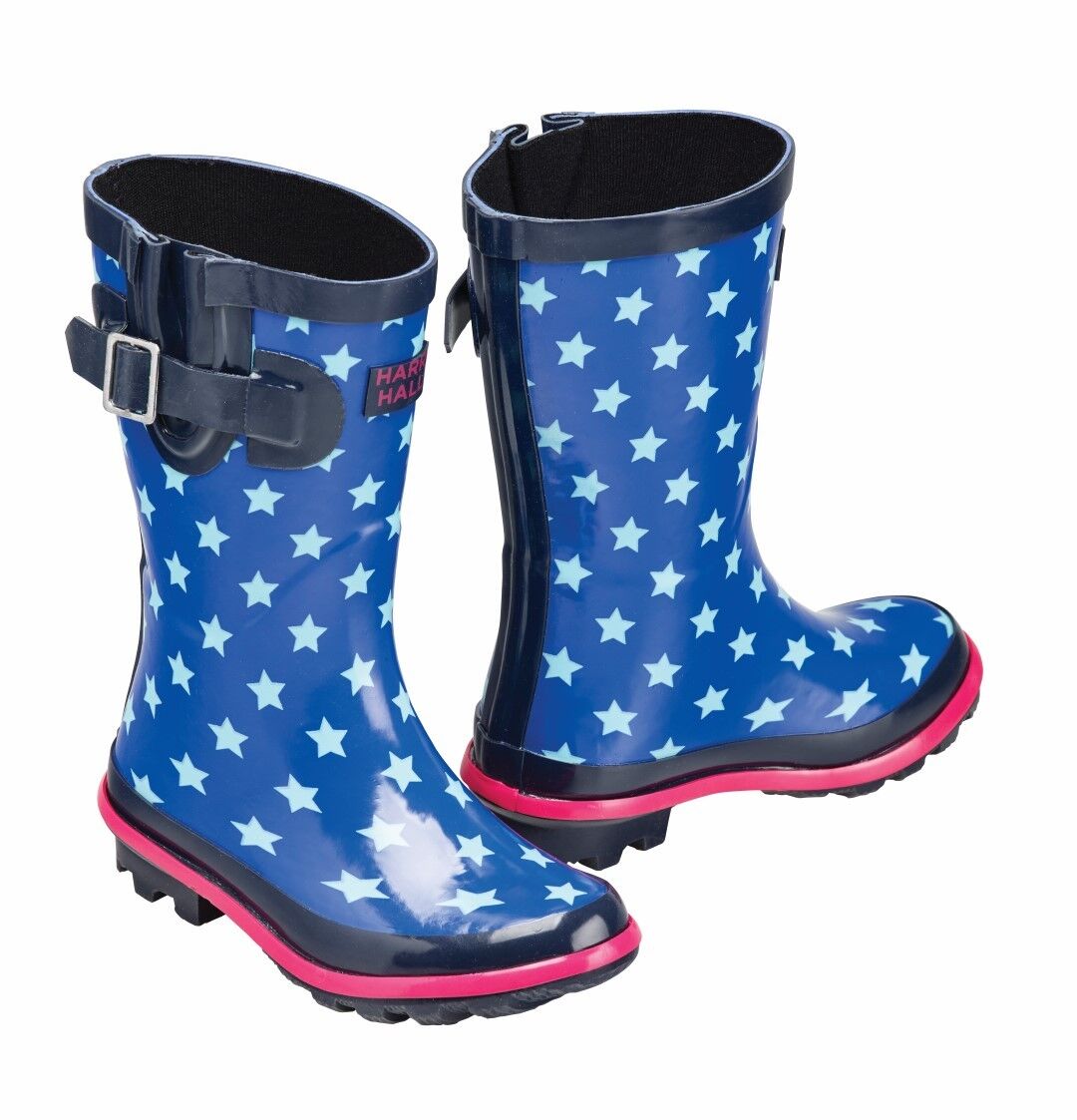 Picture of Harry Hall Hale Junior Wellington Boots Childrens, Child's, Horse or Star Design