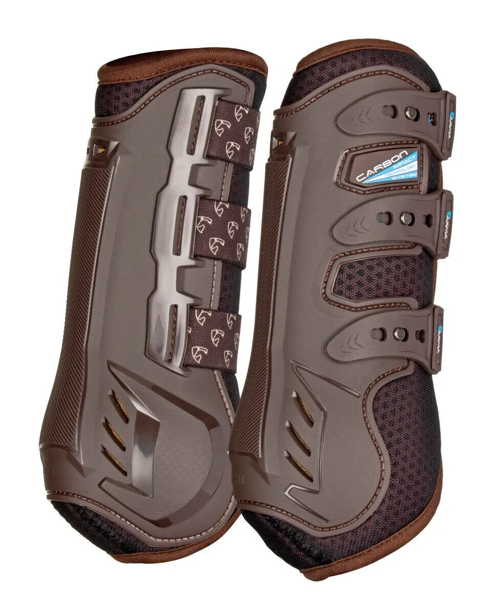 Picture of Shires ARMA Carbon Training Boots | Black / Brown | Cob / Full / X.Full