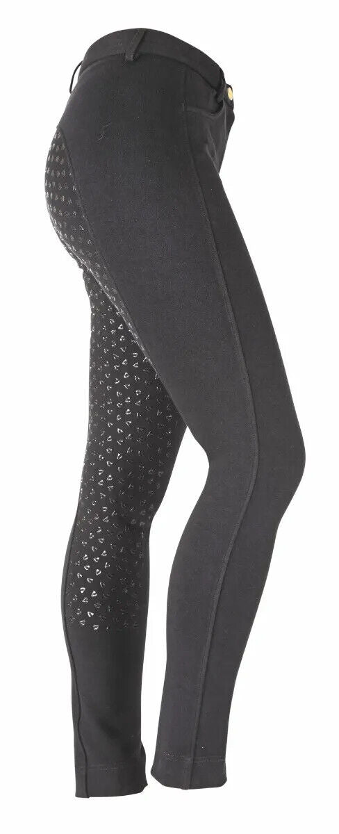 Picture of Shires Aubrion Maids Highbury Horse Riding Jodhpurs | Maids/Childs | Age 7-14yrs