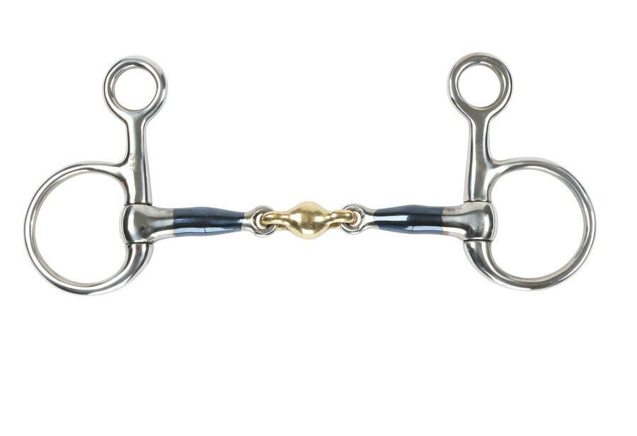 Picture of Shires Hanging Cheek With Lozenge | Horse Bit | Blue Sweet Iron | 3 Sizes