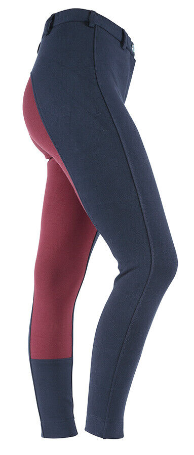 Picture of Jodhpurs | Shires Wessex Ladies Two Tone Horse Riding Jodhpurs | 7 Colour Option