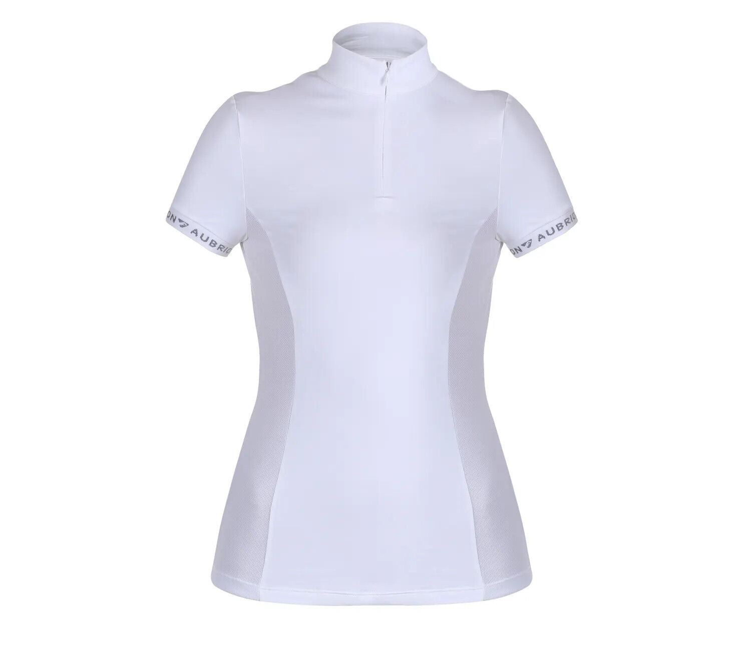 Picture of Shires Aubrion Norwich Ladies Show Shirt | Womens | White, Storm Grey | XXS -XXL