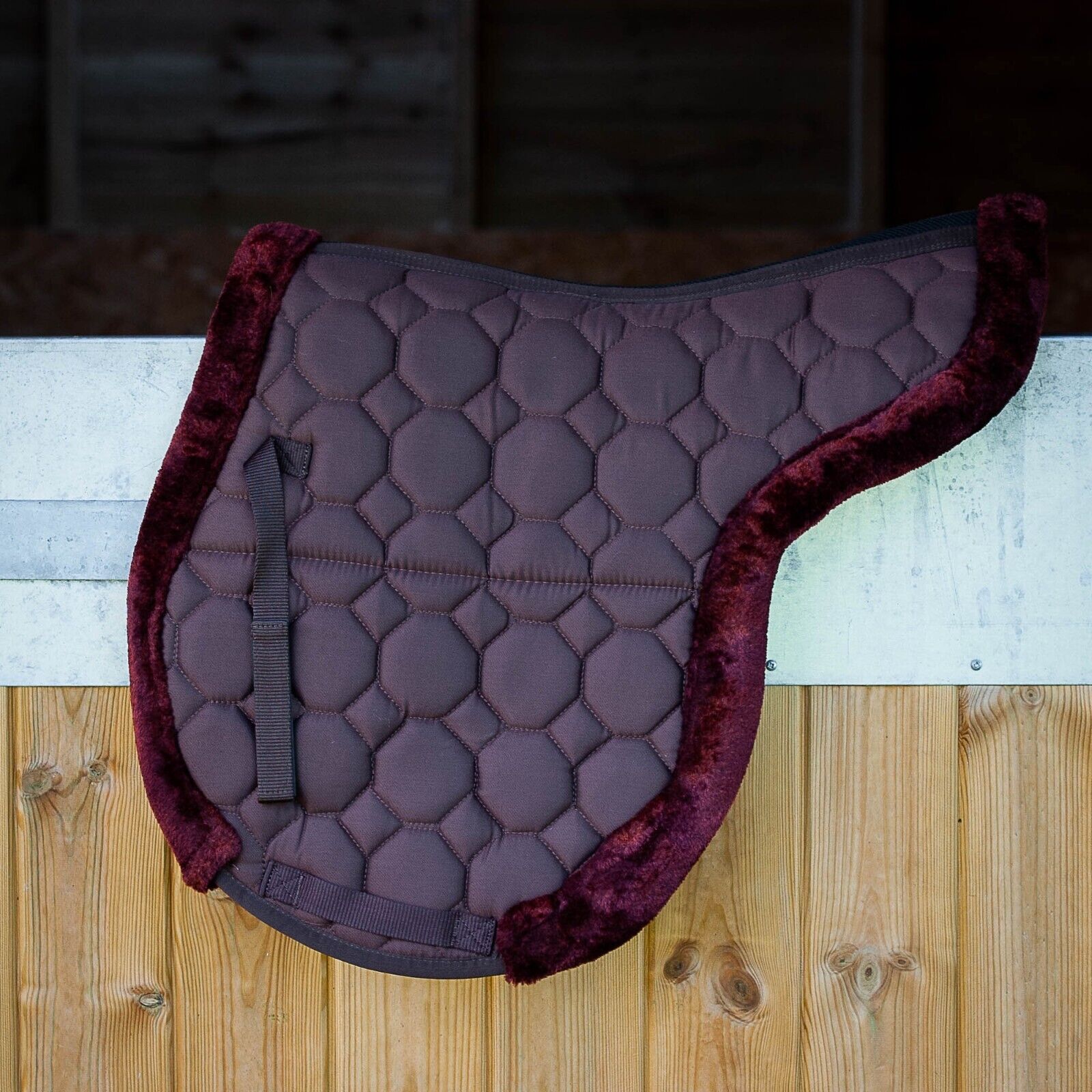 Picture of Lined Saddle Numnah , Gallop Prestige Fully Lined Numnah, Full