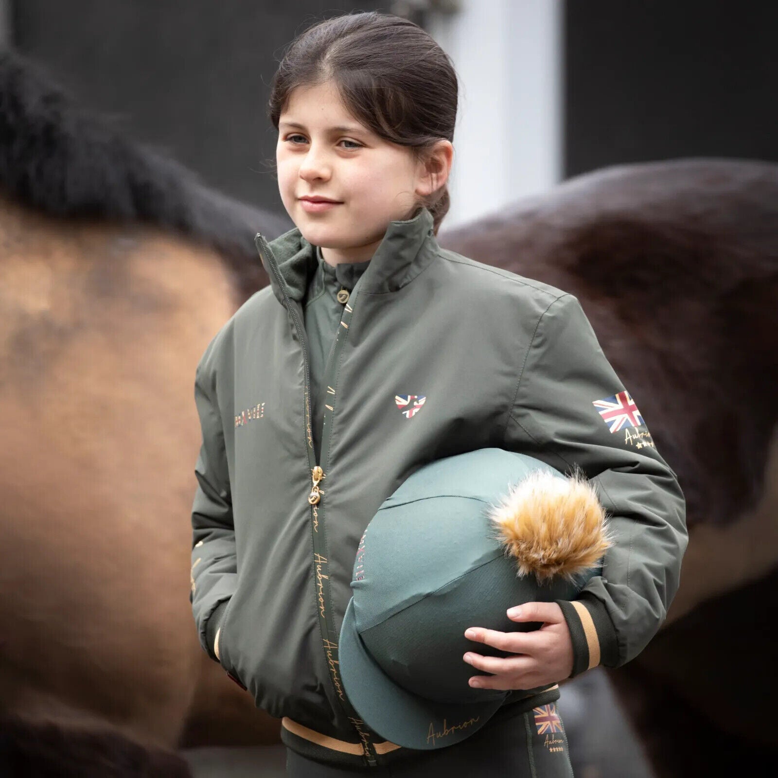 Picture of Shires Aubrion Team Jacket | Young Rider  | 4 Colours | Age 7-14yrs