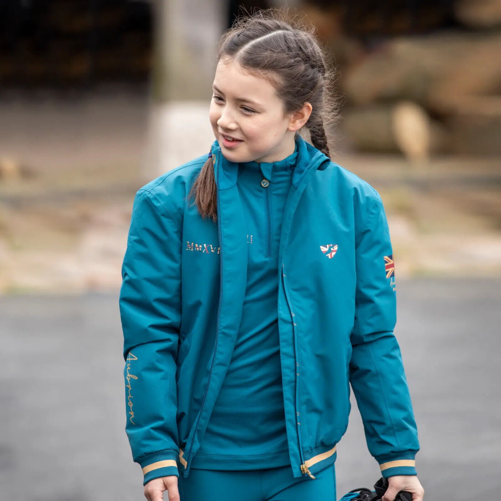 Picture of Shires Aubrion Team Jacket | Young Rider  | 4 Colours | Age 7-14yrs