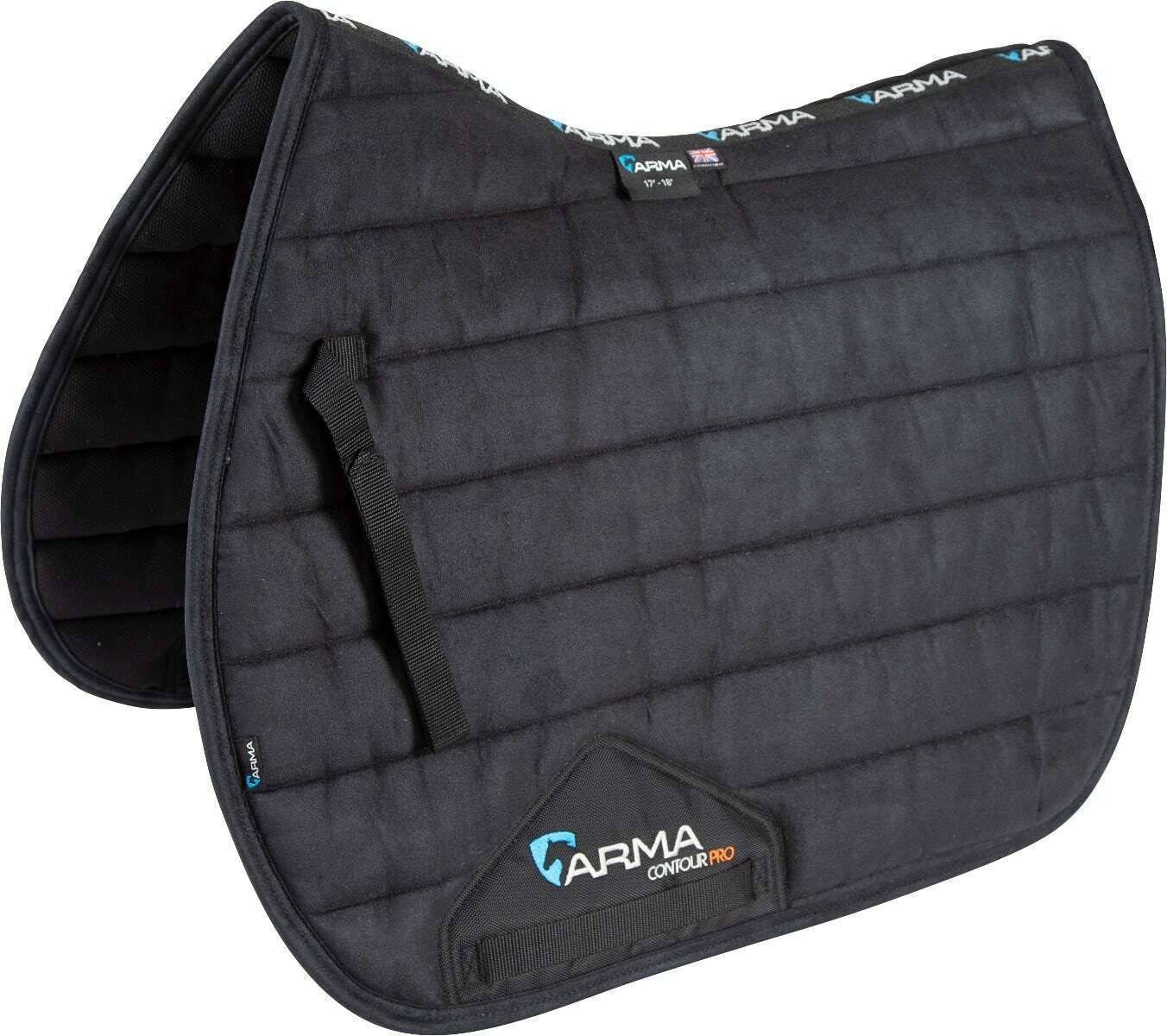 Picture of Shires Arma High Wither Suede Saddlecloth | 2 Sizes | 8 Colours | Ultra Dri Zone