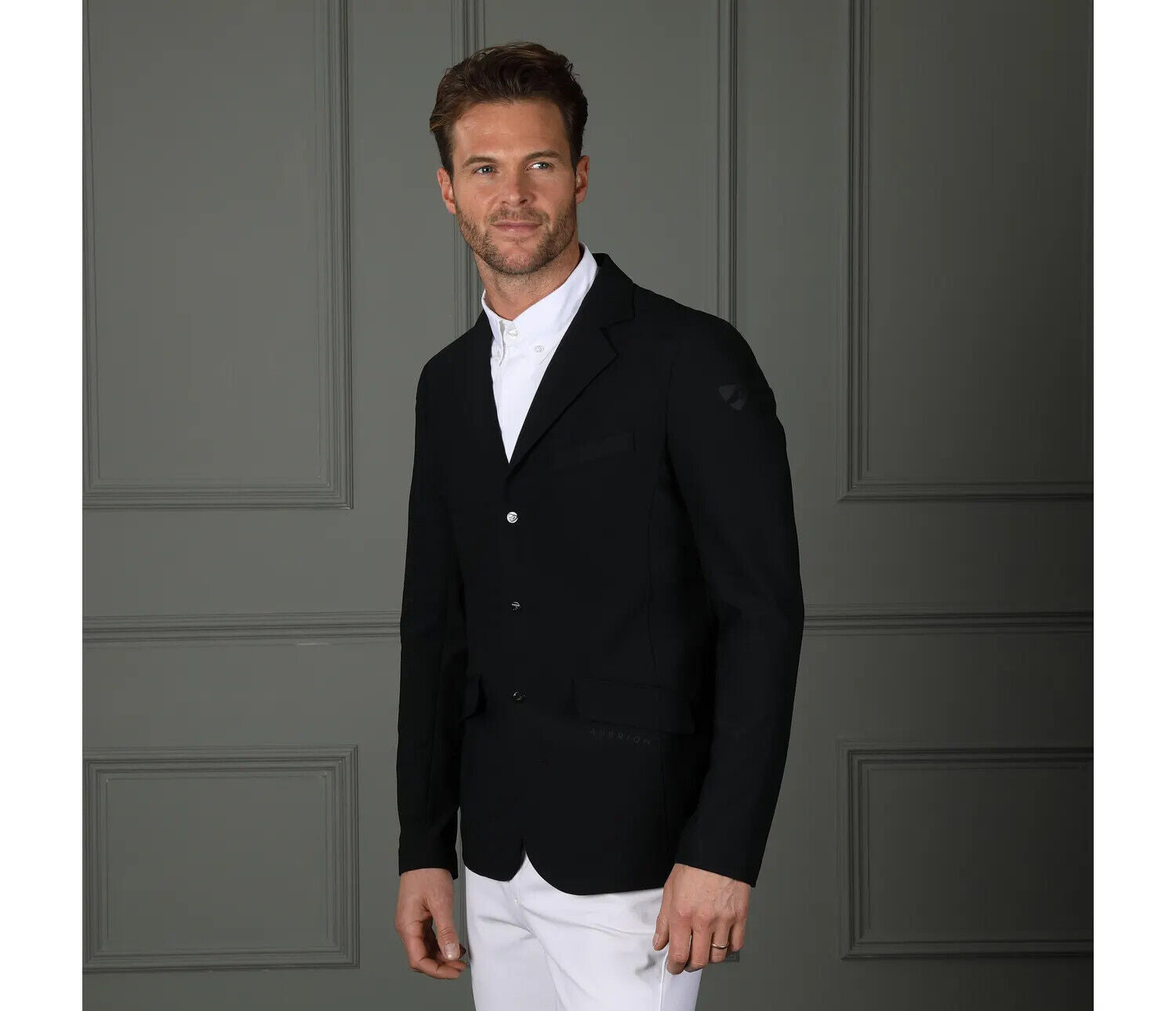 Picture of Shires Aubrion Mens Cambridge Show Jacket | Gents | Black, Navy | 32"-52"