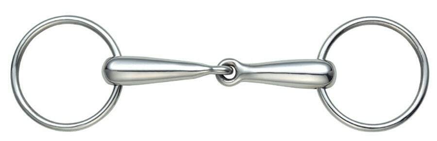 Picture of Shires Hollow Mouth Loose Ring Snaffle  | Horse Bit  | Stainless Steel | 6 Sizes