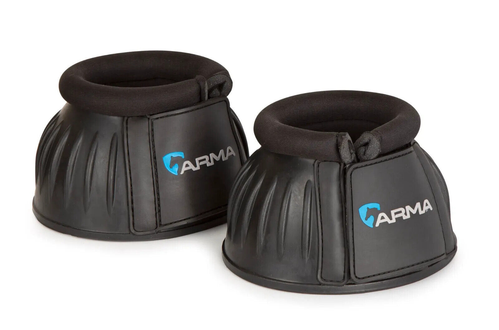 Picture of Shires ARMA Soft Top Over Reach Boots, Black, 5 Sizes