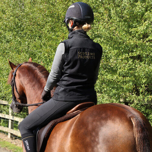 Picture of Supreme Products Ladies Active Show Rider Gilet | Ladies | Black | 5 Sizes