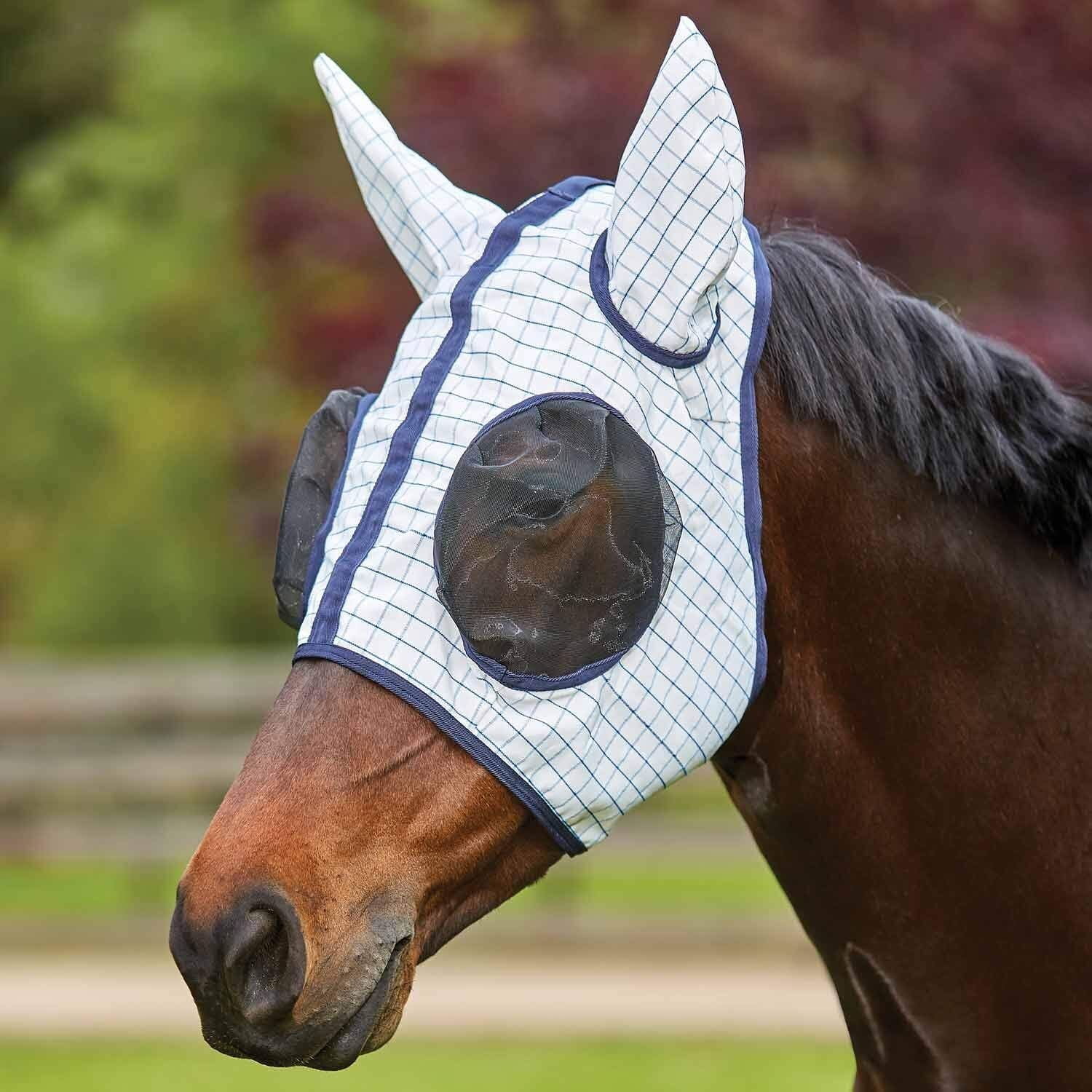 Picture of Kool Coat Classic Fly Mask  With Ears,  UV Protection, 3 Sizes,