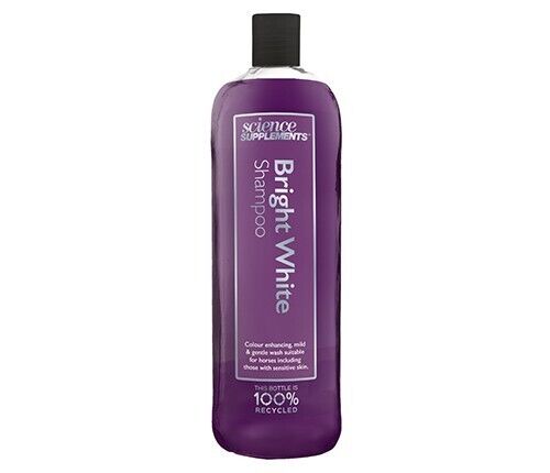 Picture of Science Supplements Bright White Shampoo /  Grey & Coloured Horse Whitening Wash