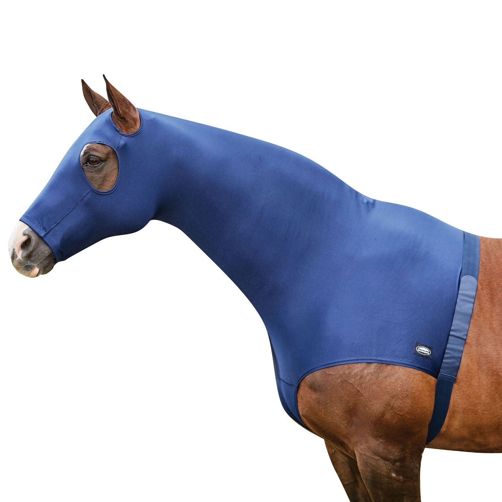 Picture of Weatherbeeta Stretch Hood with Zip,  Show Prep Horse Neck Hood.