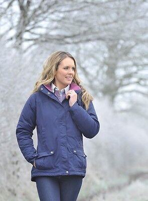 Picture of Just Togs Ladies Juniper Waterproof Winter Jacket, Fleece Quilt Lining (881)