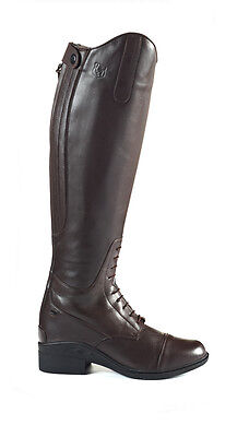 Picture of Just Togs JTE Nebraska H20 Leather Long Field Horse Riding Boot, Zip up