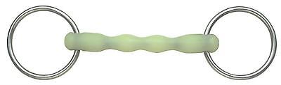 Picture of Shires Flexible Nylon Ripple Bar Mouth Snaffle Bit
