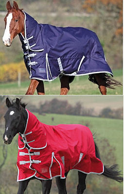 Picture of Shires Winter Highlander 200g Mediumweight Combination Fixed neck Turnout rug