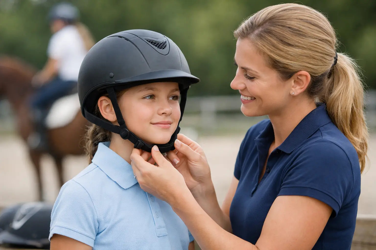 Riding Helmet Fitting Made Simple and Safe