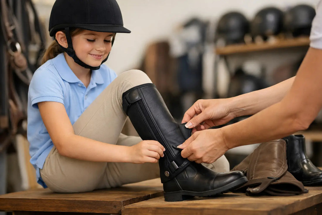 Children's Half Chaps Fitting Made Simple
