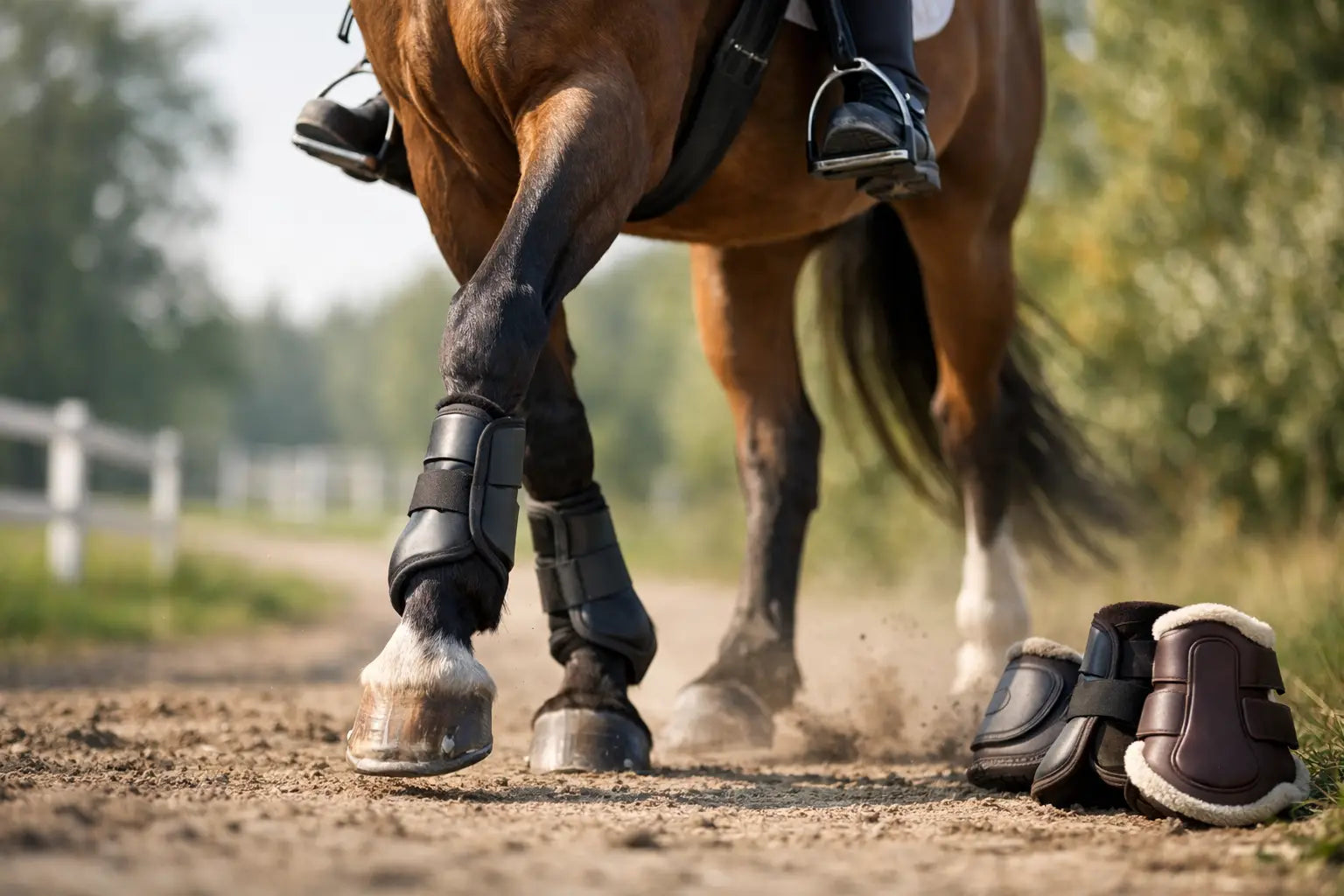 When Are Horse Boots Needed for Everyday Riding?
