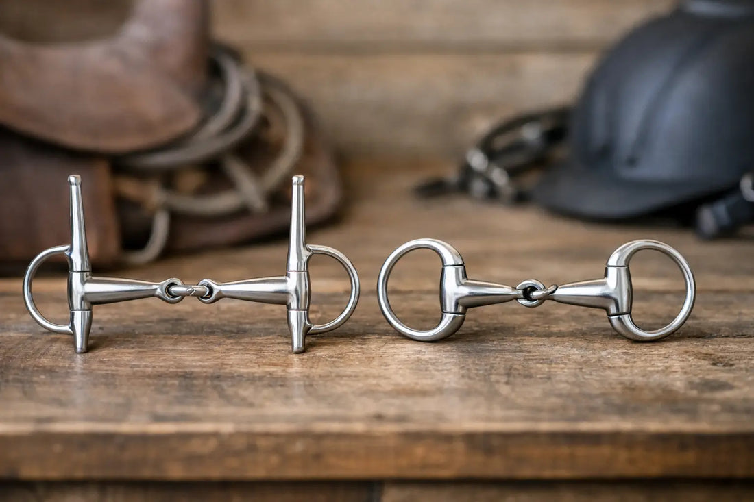 Full Cheek vs Eggbutt Snaffle Explained