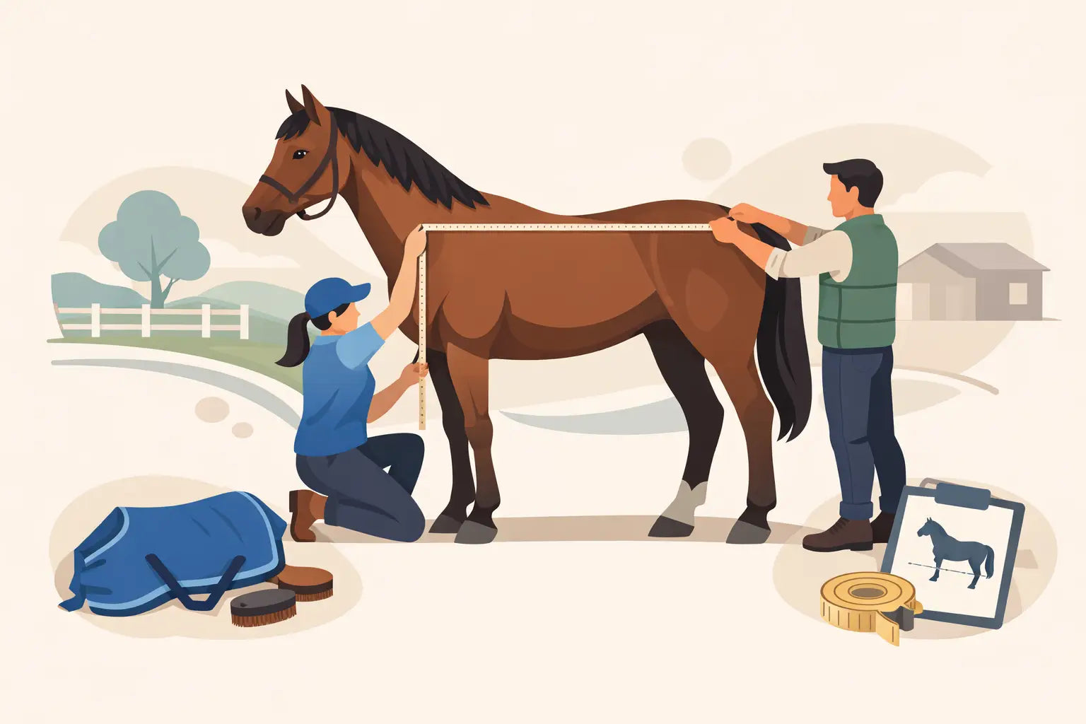 How to Measure Horse for Rug Properly