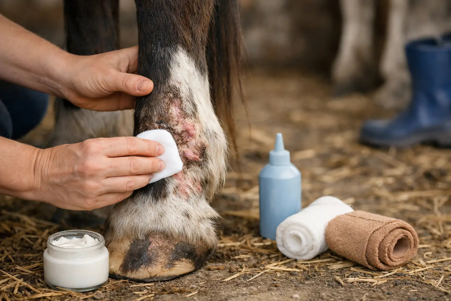 Mud Fever Recovery: Caring for Healing Legs