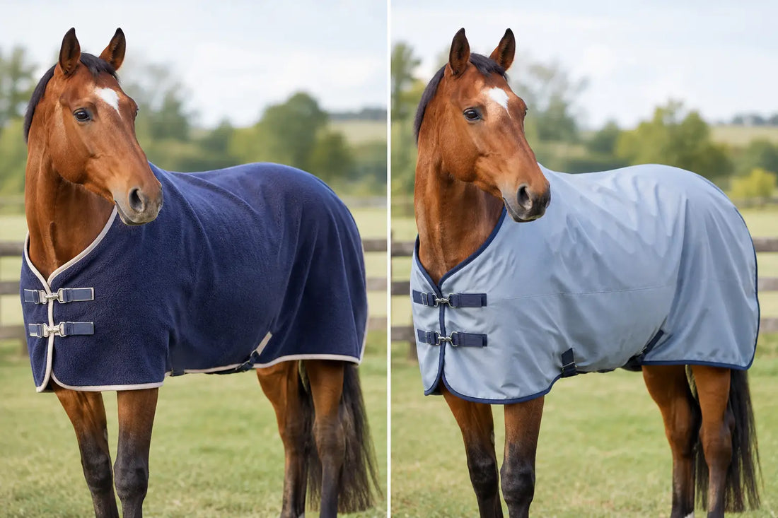Fleece Rug vs Cooler: Which Does Your Horse Need?
