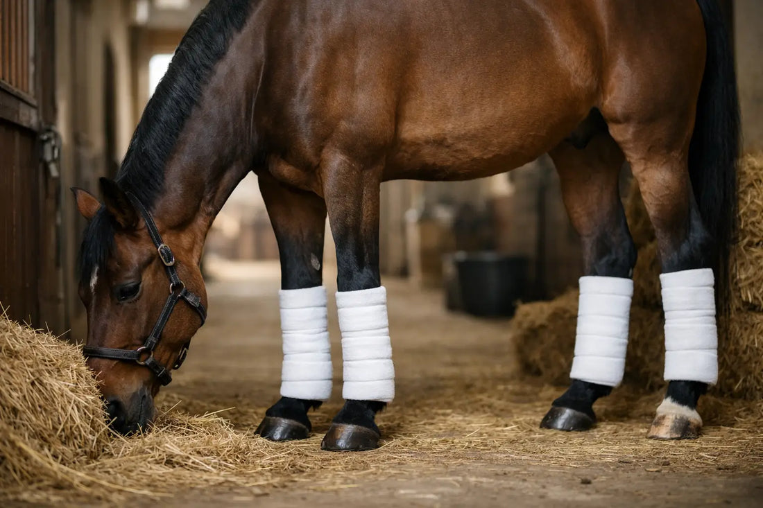 Can Horses Wear Stable Bandages Overnight?