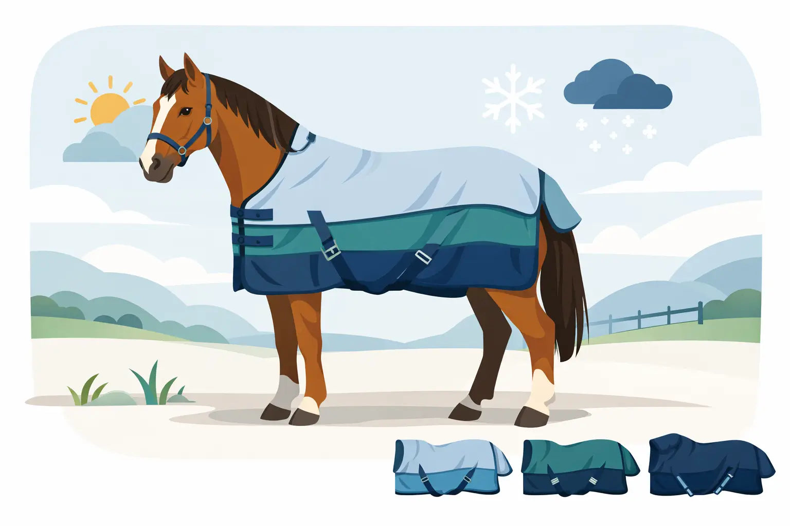 What Weight Turnout Rug Does Your Horse Need?