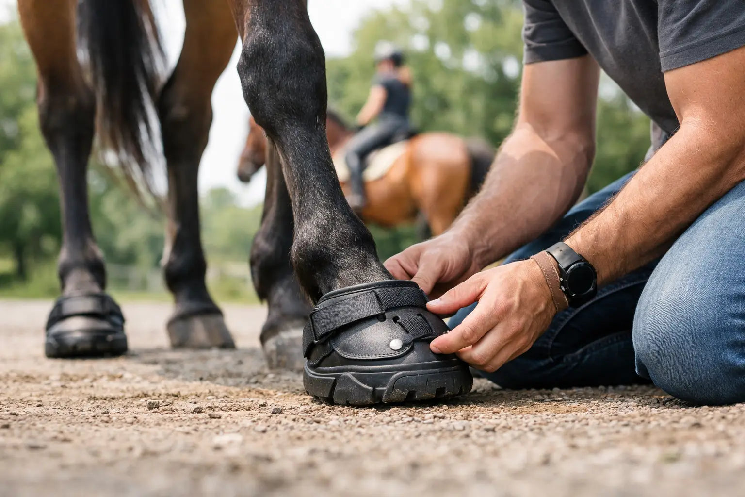 Hoof Boot Fitting for Comfortable, Confident Horses
