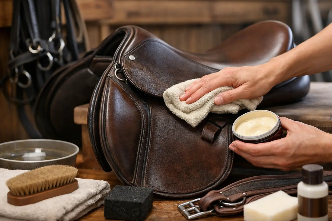 How to Clean Leather Tack Properly