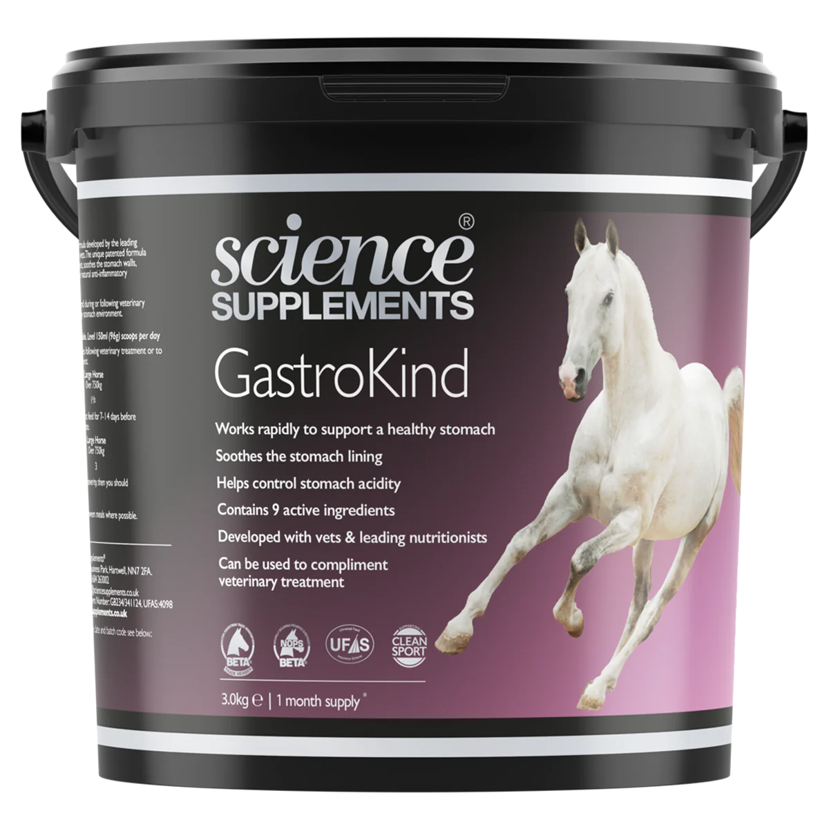 Science Supplements GastroKind, Horse Gastric and Gut Support Supplement, 3kg