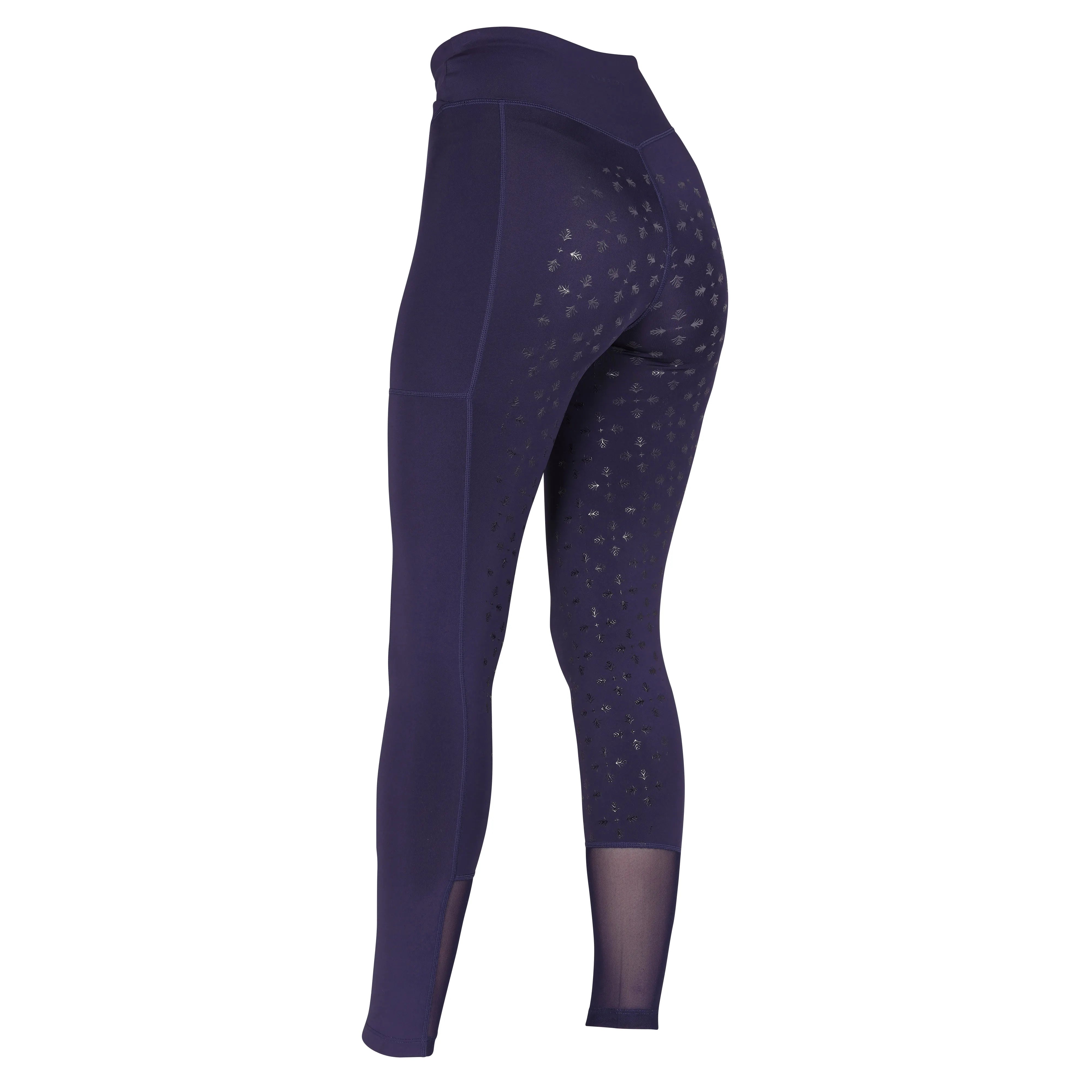 Shires Aubrion Ladies Sculpt Horse Riding Tights, Womens, XXS-XXXL, Navy