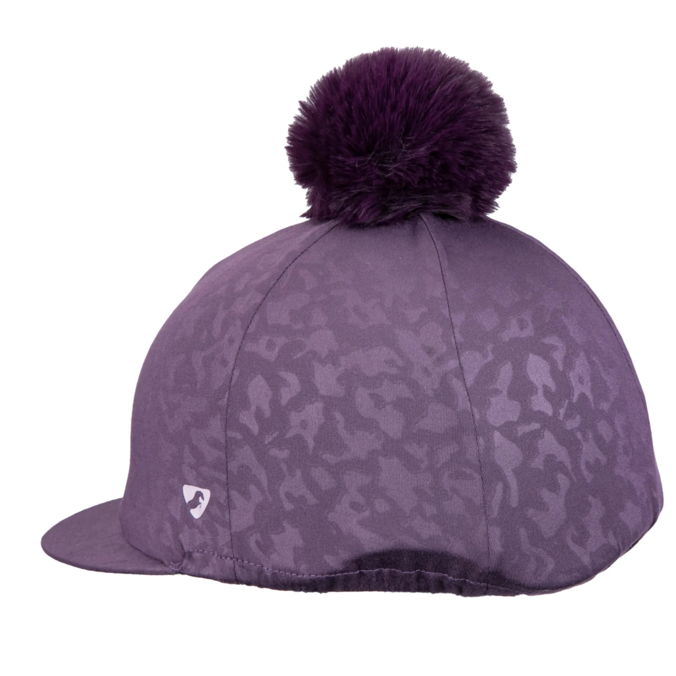 Shires Aubrion Pom Pom Skull Hat Cover Silk | Onesize | 10 Colour Options
