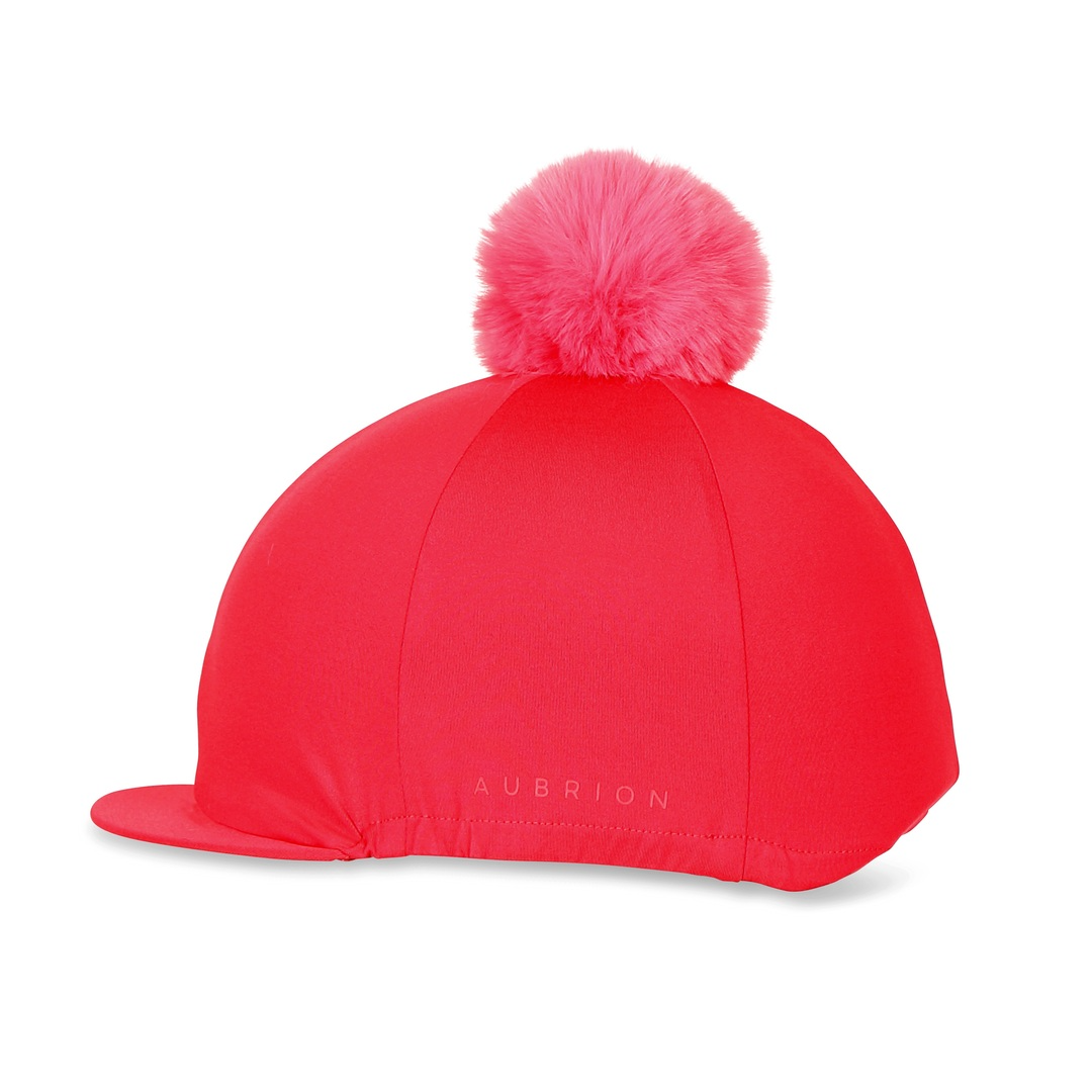 Shires Aubrion Pom Pom Skull Hat Cover Silk | Onesize | 10 Colour Options
