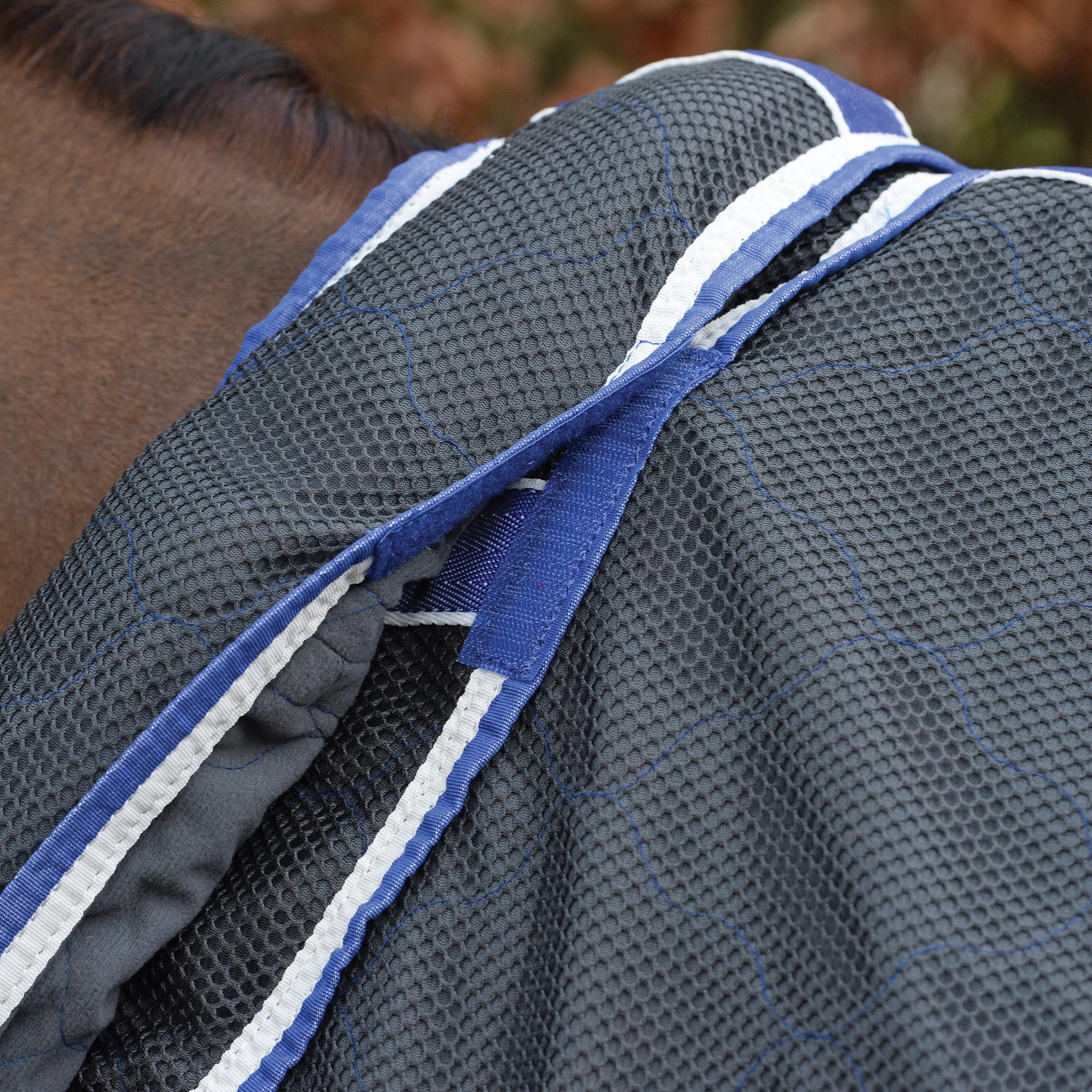 Weatherbeeta Wick Dri II Cooler/Travel Rug,  Combo Full Neck,