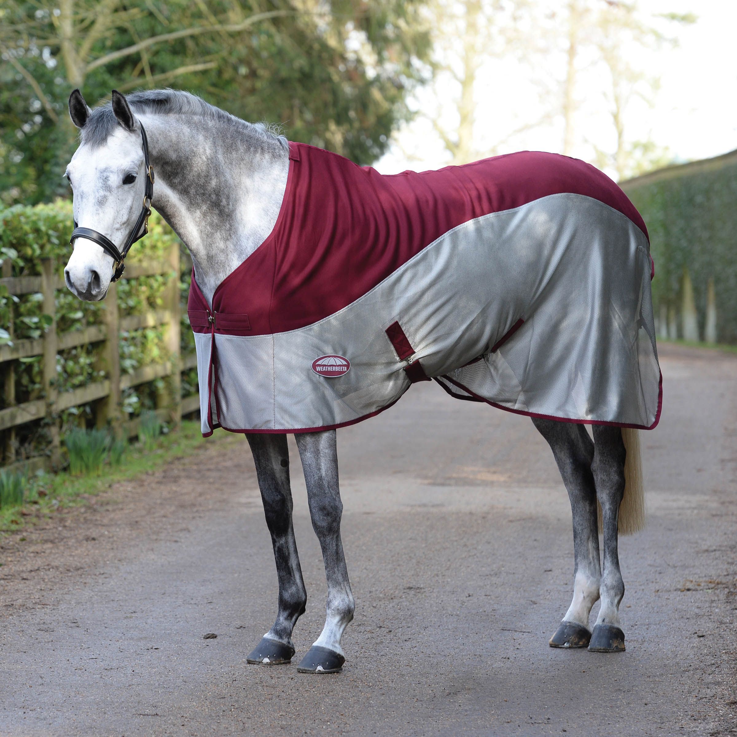 Weatherbeeta Micro-Air Horse Cooler / Travel Rug, Std Neck