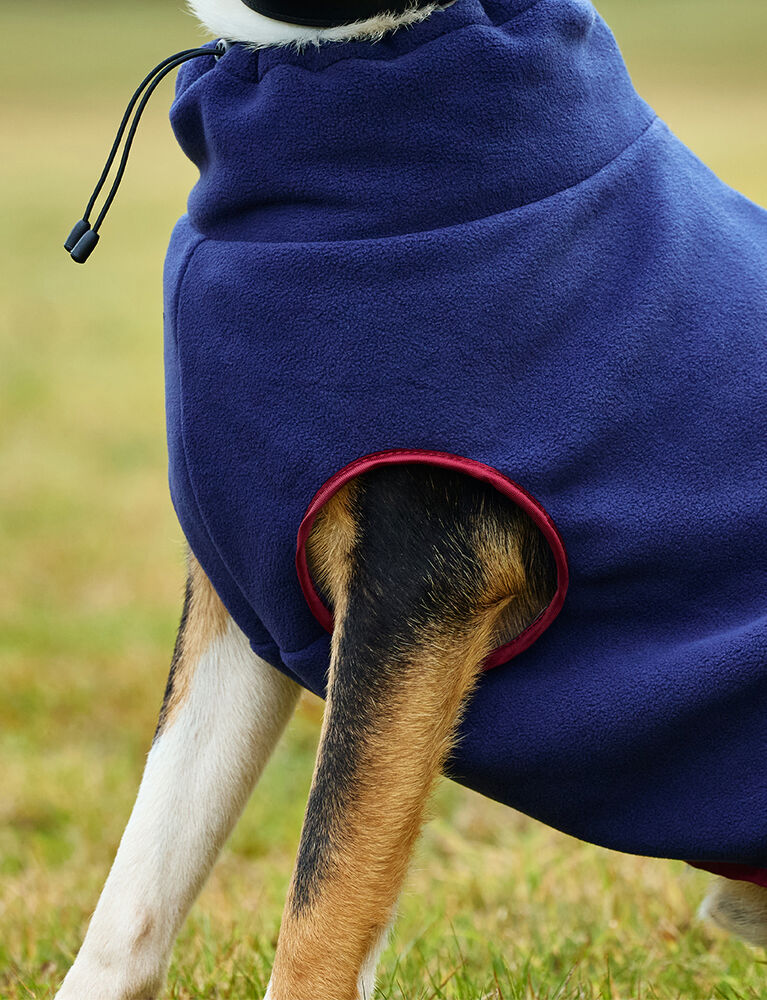 Weatherbeeta Comfitec Fleece Zip Dog Coat, 2 Colour Options, 11 Sizes.
