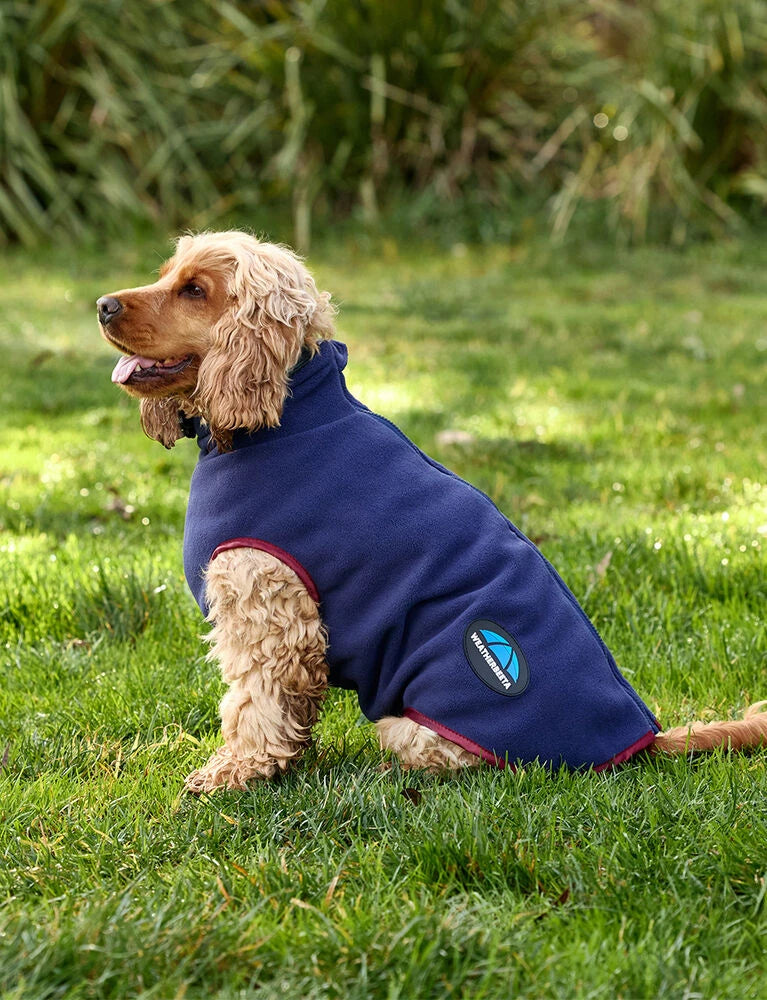 Weatherbeeta Comfitec Fleece Zip Dog Coat, 2 Colour Options, 11 Sizes.