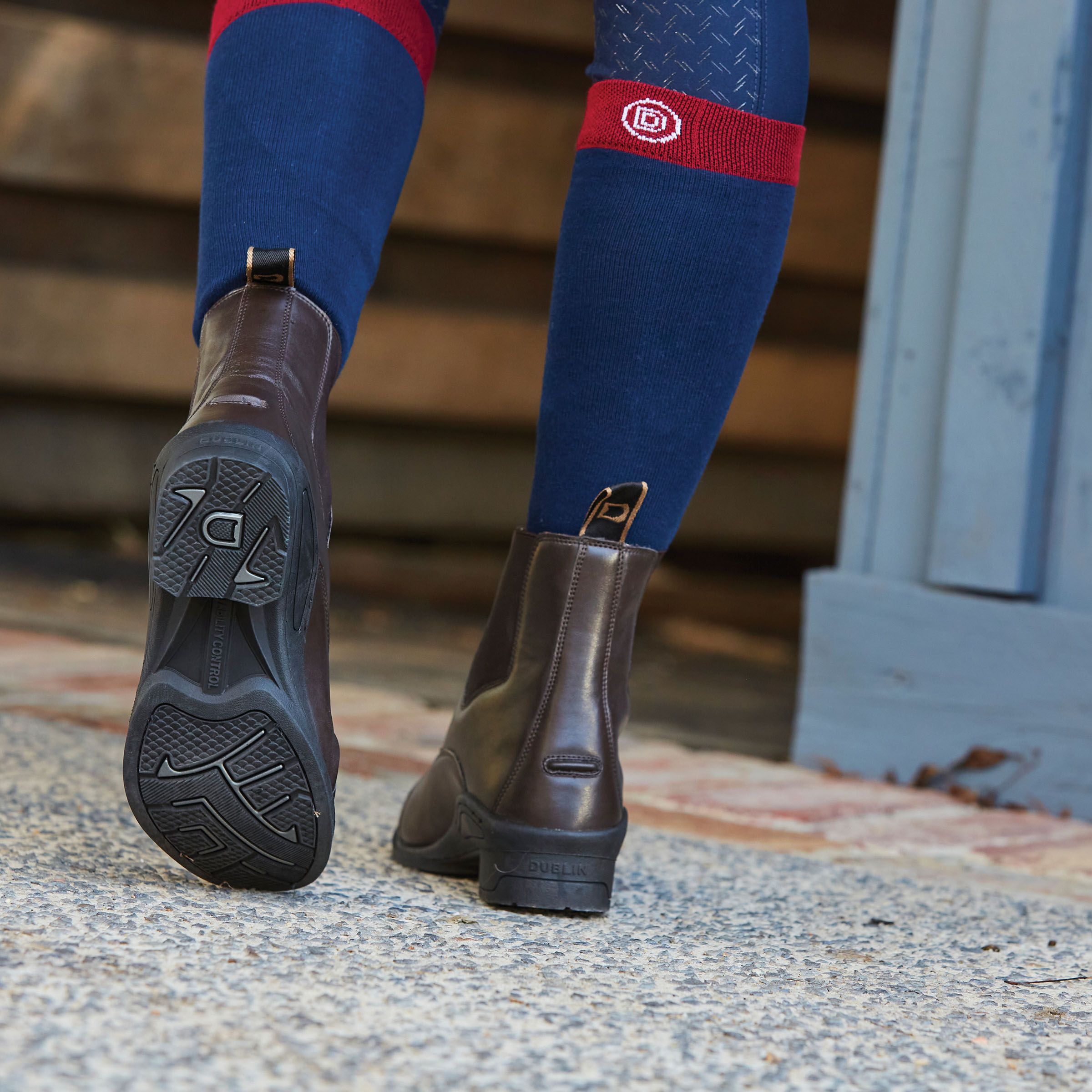 Dublin Childrens Altitude Jodhpur Riding Boots, Black, Brown, 9 Sizes