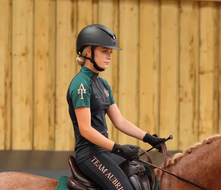 Shires Aubrion Ladies Team Short Sleeve Base Layer Shirt, Ladies,  2 Colours