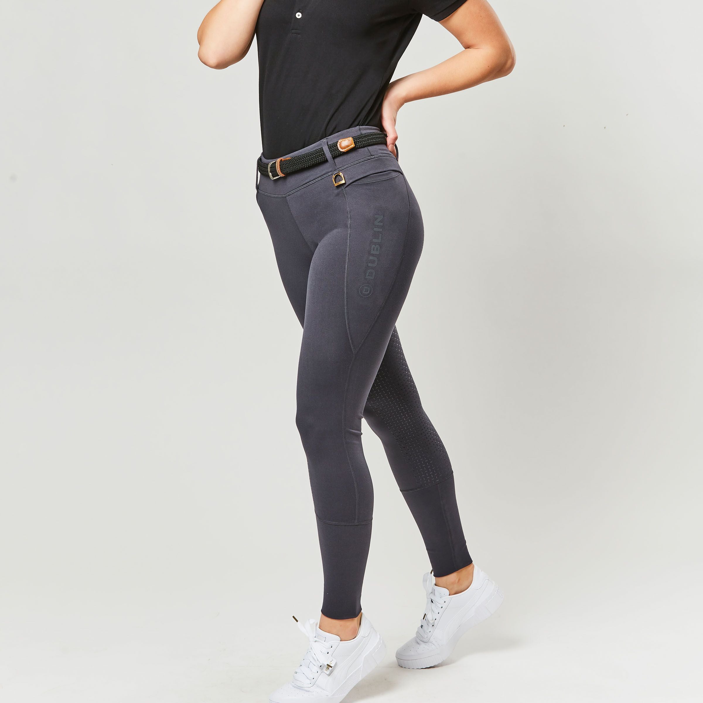 Dublin Riding Tights Cool It Everyday, Womens Equestrian , 5 Colours, 26"-36"